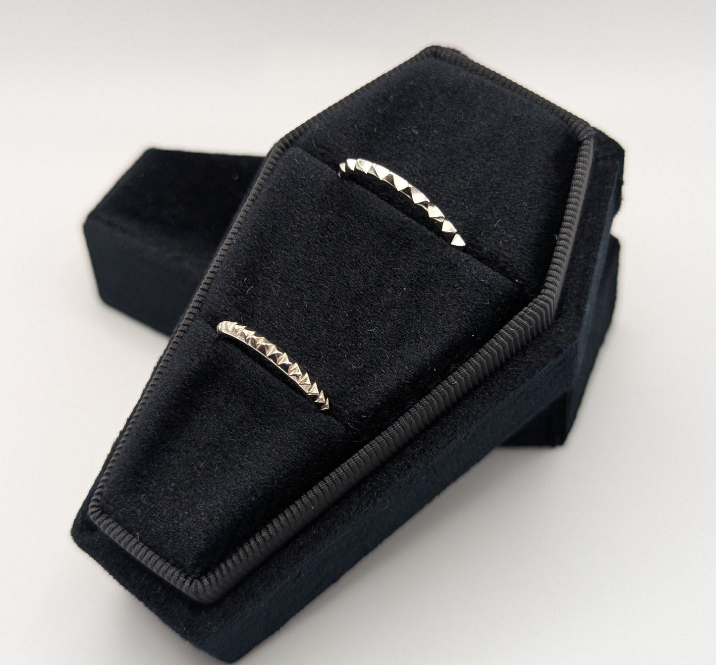 Pyramid Ring - Sterling Silver