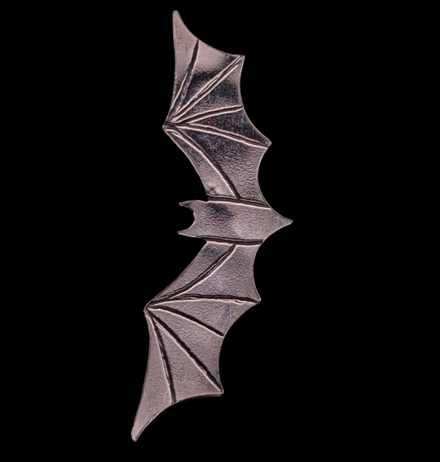 Bat&Blood stud earrings - Sterling Silver