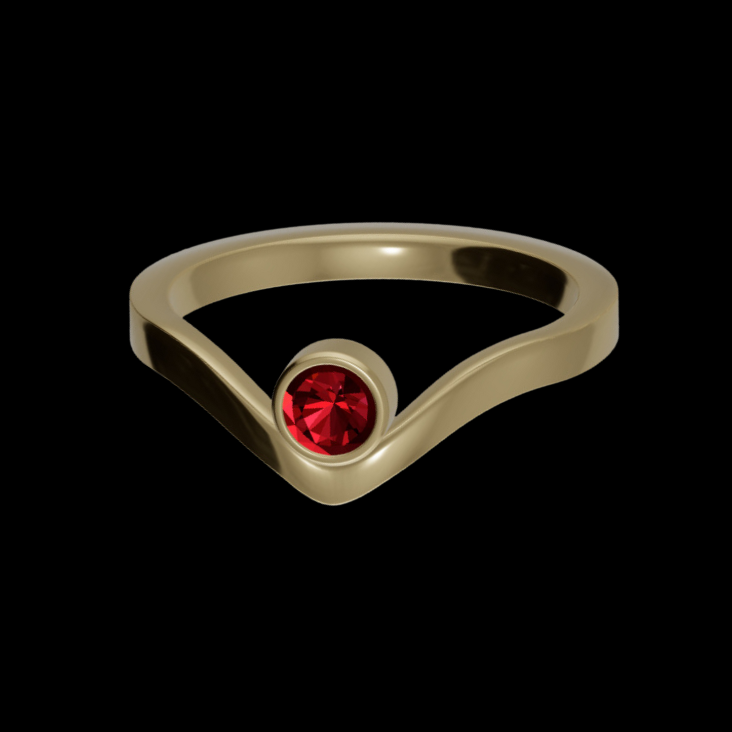 July Birthstone Ring