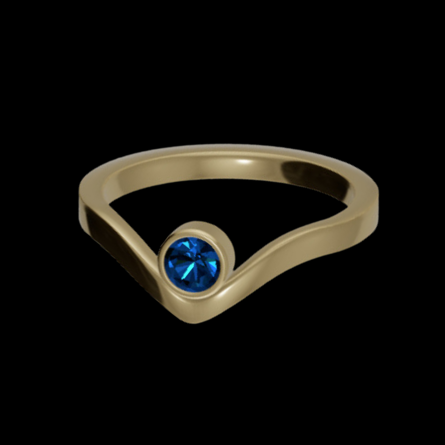 December Birthstone Ring