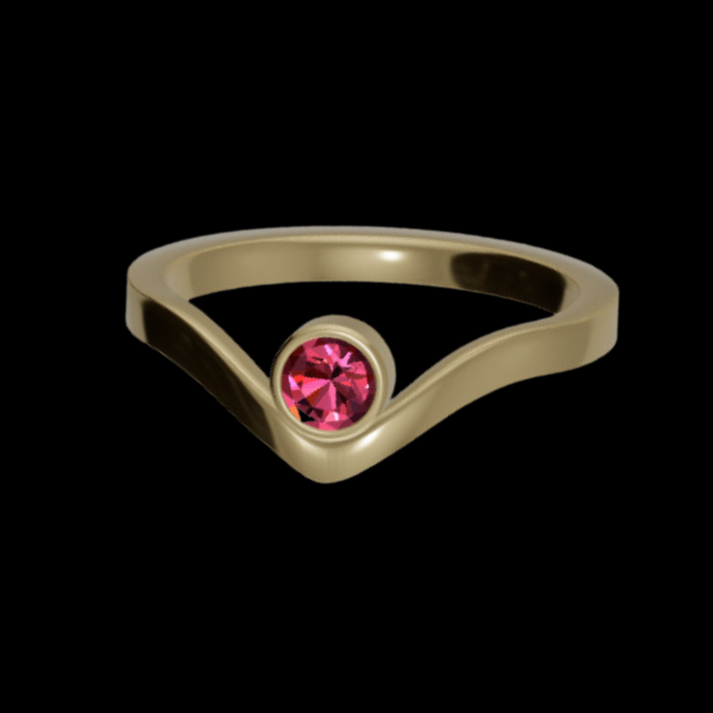 October Birthstone Ring