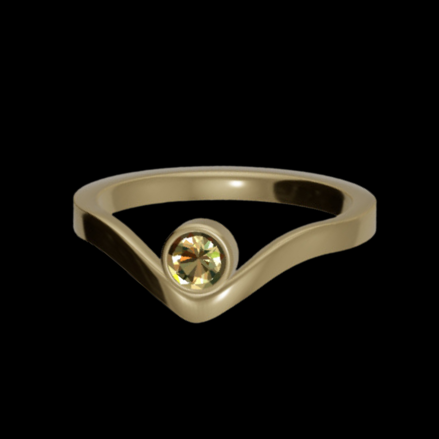 November Birthstone Ring