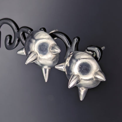 Morning Star Stud Earrings - Sterling Silver