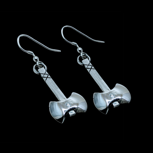 Silverstorm Drop Earrings - Sterling Silver