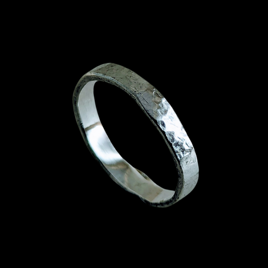 Irregular Waves Ring - Sterling Silver