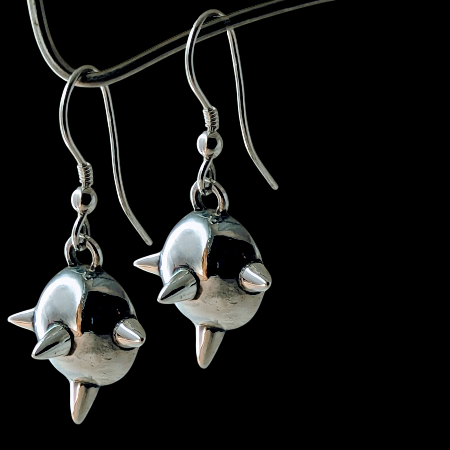 Morning Star Drop Earrings - Sterling Silver